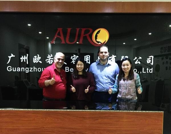 Guangzhou Auro Beauty Equipment Co., Ltd linea di produzione in fabbrica