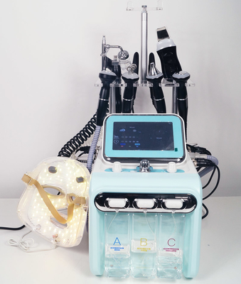 Macchina 9 della bolla di cura di pelle del salone H2O2 in 1 macchina facciale di Dermabrasion della hydra