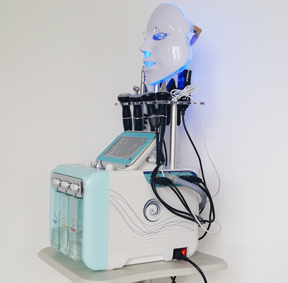 9 in 1 macchina Hydradermabrasion Aqua Peel Facial Machine della bolla di rf H2O2