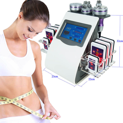 40KHz vuoto della macchina di cavitazione rf del laser Lipo che dimagrisce 6 in 1 300W