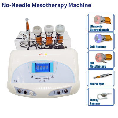 Elettroporazione nessun macchina di Mesotherapy dell'ago/attrezzatura facciale multifunzionale della stazione termale
