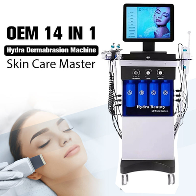 macchina facciale Microdermabrasion 14 della hydra 60Hz in 1 attrezzatura multifunzionale di bellezza