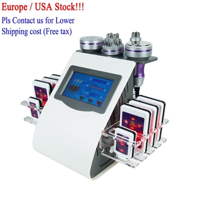 Macchina 6 di cavitazione del laser di perdita di peso di rf in 1 110V 220V 40 chilocicli