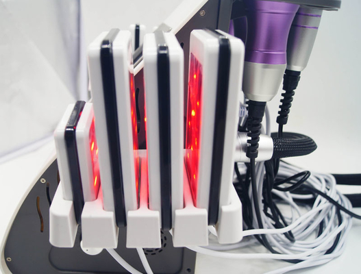 Corpo di ultrasuono rf di vuoto di Lipolaser che dimagrisce radiofrequenza 6 del dispositivo in 1