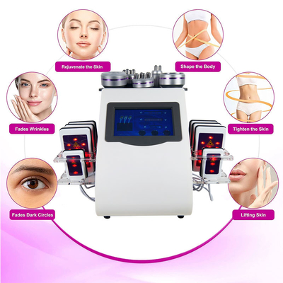 6 in 1 rf Lipolaser che dimagrisce la macchina grassa di cavitazione di vuoto 40k della macchina