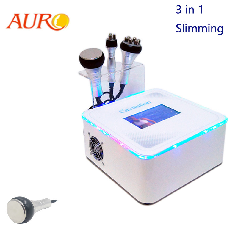 Rf multipolare 3 in 1 riduzione grassa delle celluliti della macchina 40K di cavitazione per la casa